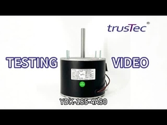 اجرای یک تست بر روی موتور فن کویل واحد Trustec YDK-185-4A80.