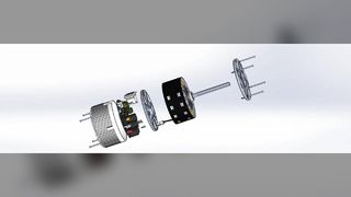 نمایشگر سه بعدی موتور ECM Changzhou Trustec